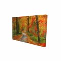 Fondo 12 x 18 in. Autumn Trail-Print on Canvas FO2784002